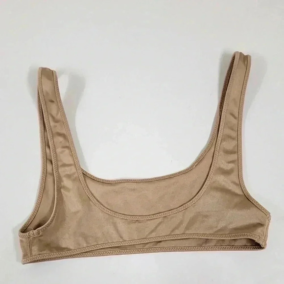 Triangl Silky Tan/beige Top - Picture 4 of 5